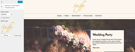 Spiffy - Elegant WordPress theme